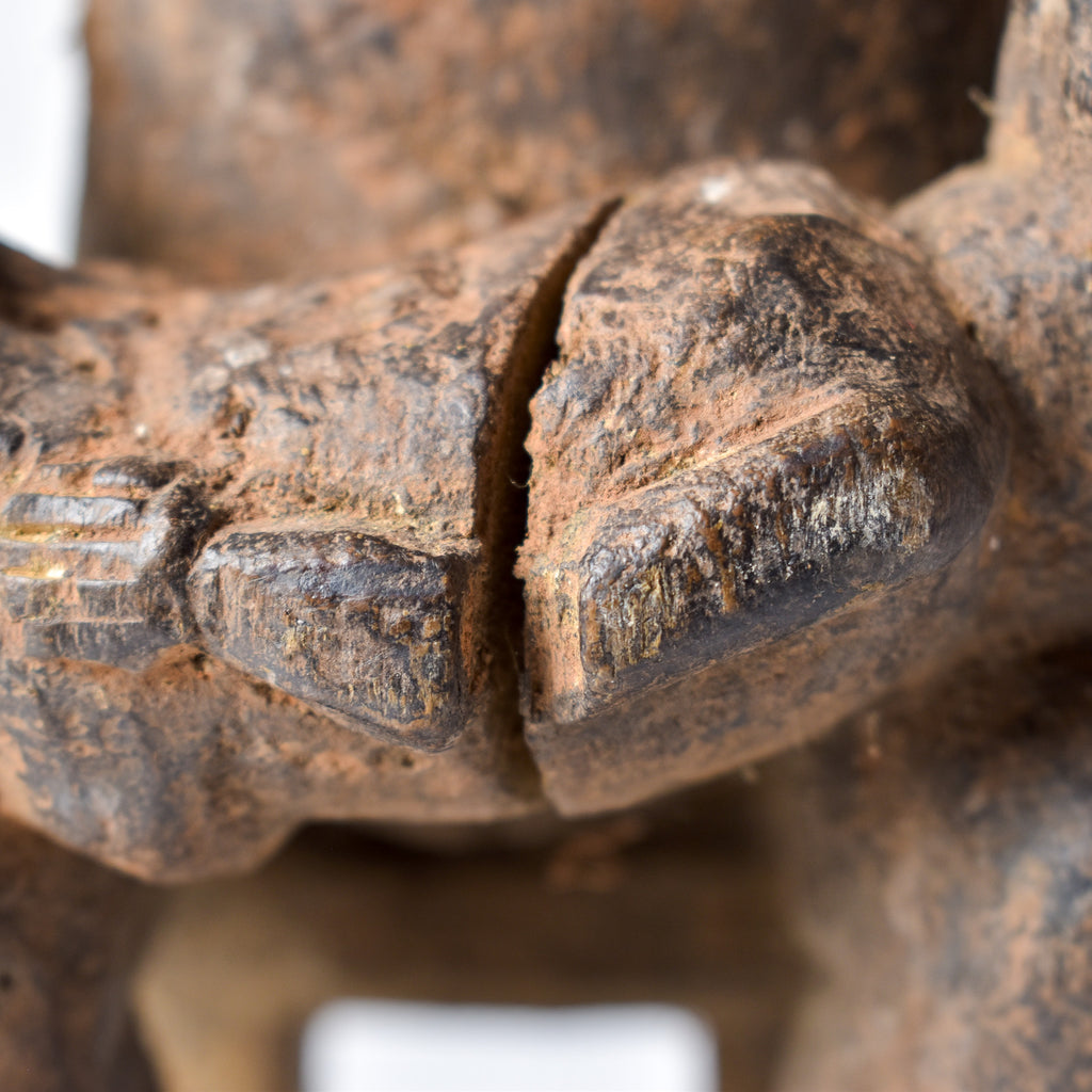 Baule Maternity Wood Figure