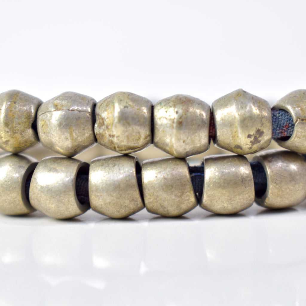 Ethiopian Silver Colored Metal Beads