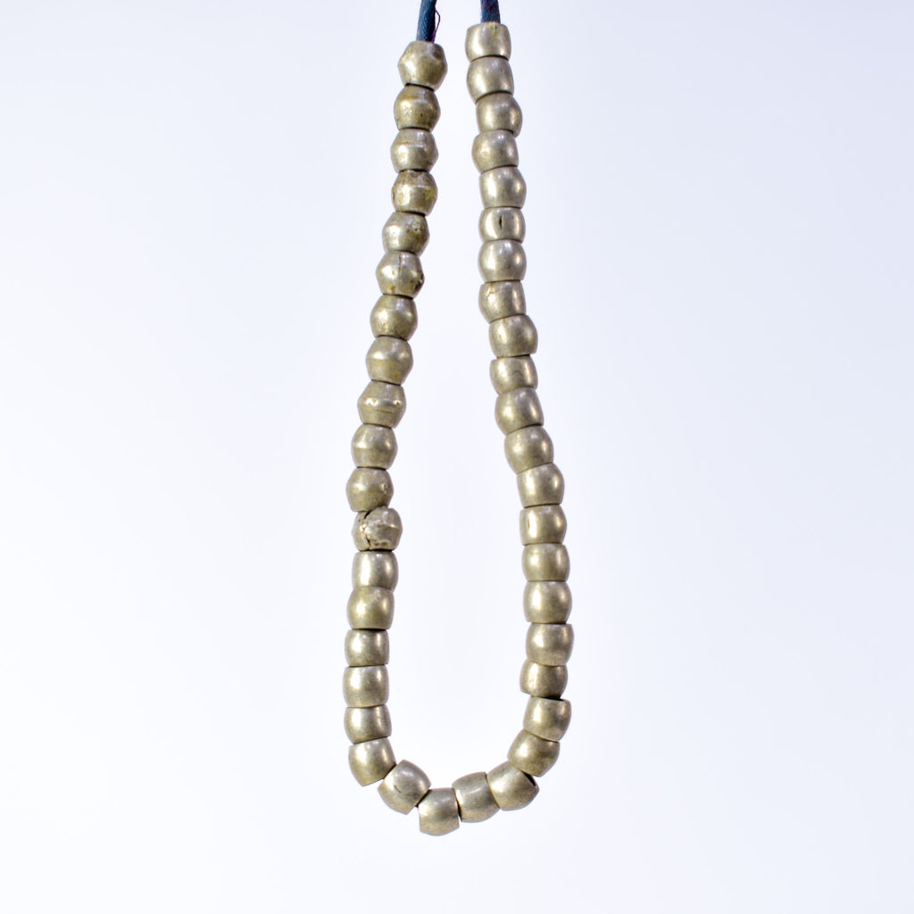 Ethiopian Silver Colored Metal Beads