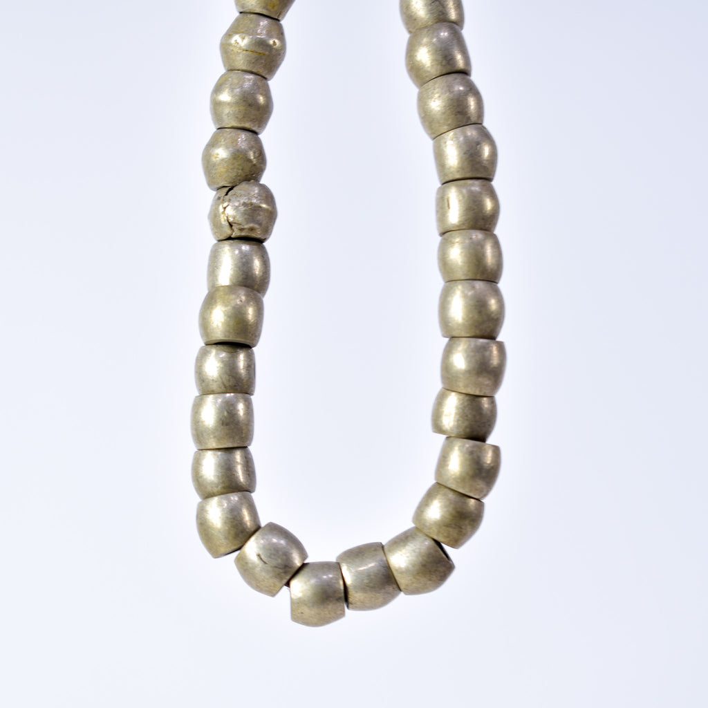 Ethiopian Silver Colored Metal Beads