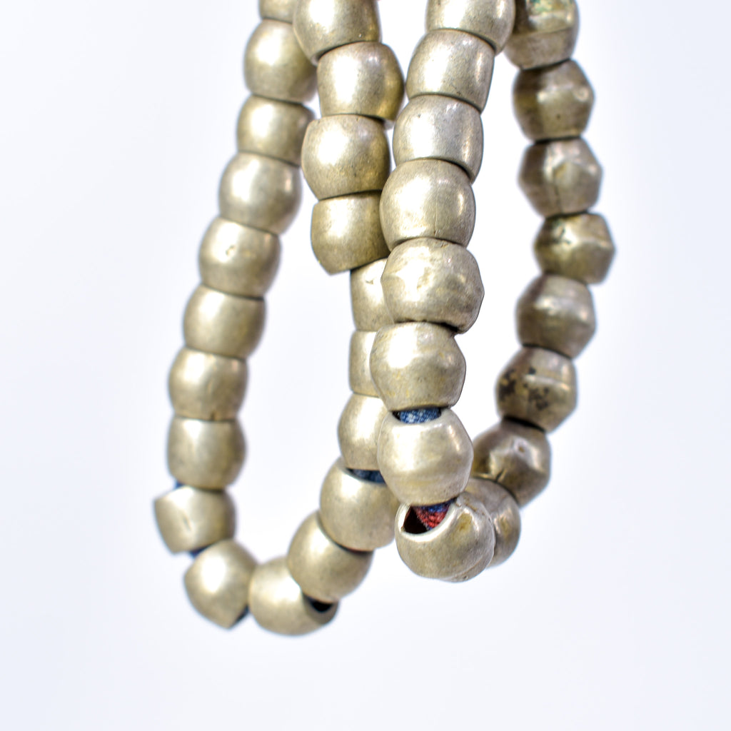 Ethiopian Silver Colored Metal Beads