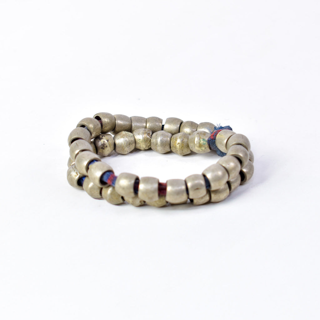 Ethiopian Silver Colored Metal Beads