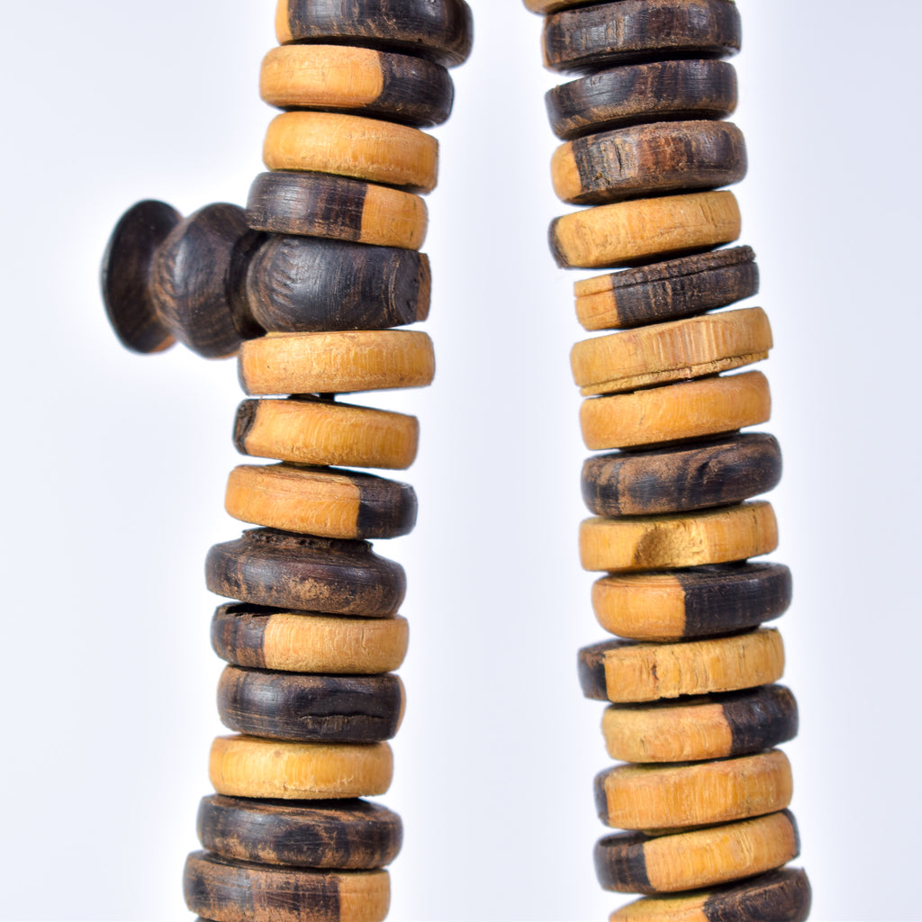 Ebony Dark and Light Wood Mala Senegal