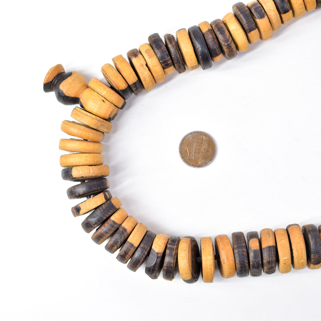Ebony Dark and Light Wood Mala Senegal