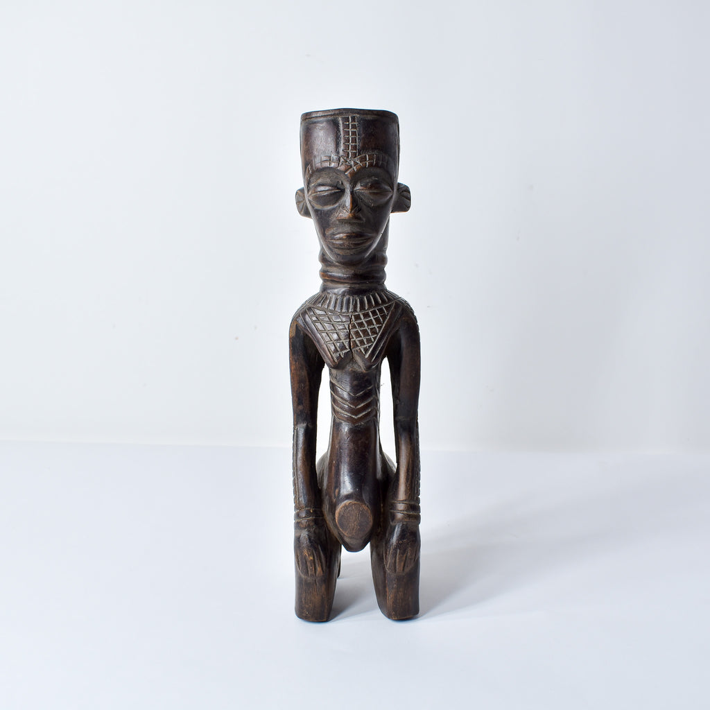 Ndengese Male Wooden Figure Congo