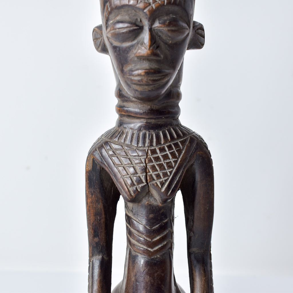 Ndengese Male Wooden Figure Congo