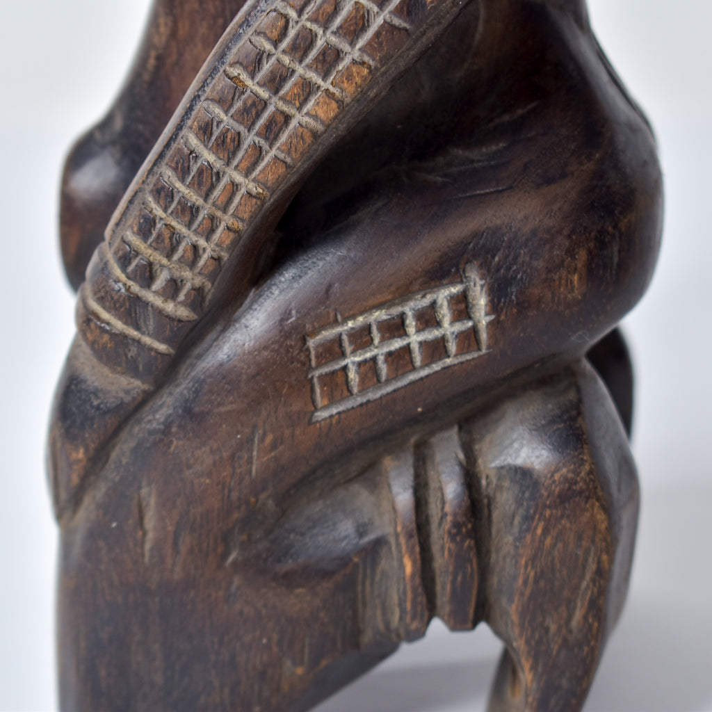 Ndengese Male Wooden Figure Congo