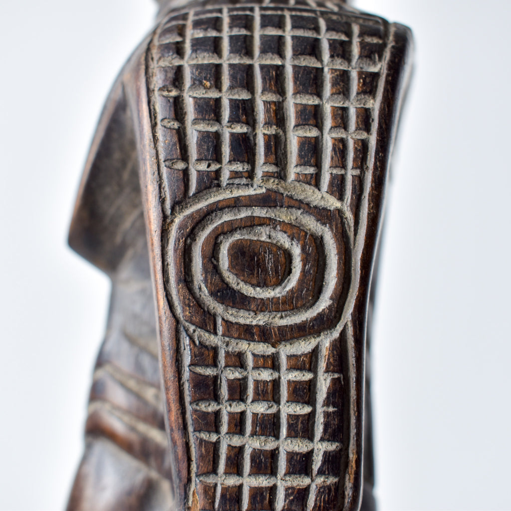 Ndengese Male Wooden Figure Congo