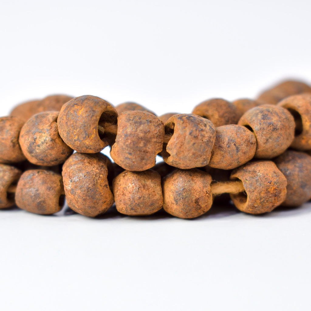 Ethiopian Double Strand Oxidized Metal Beads