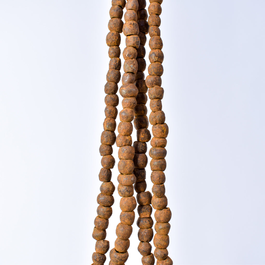Ethiopian Double Strand Oxidized Metal Beads