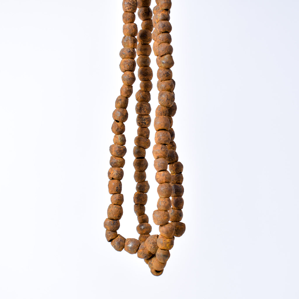 Ethiopian Double Strand Oxidized Metal Beads