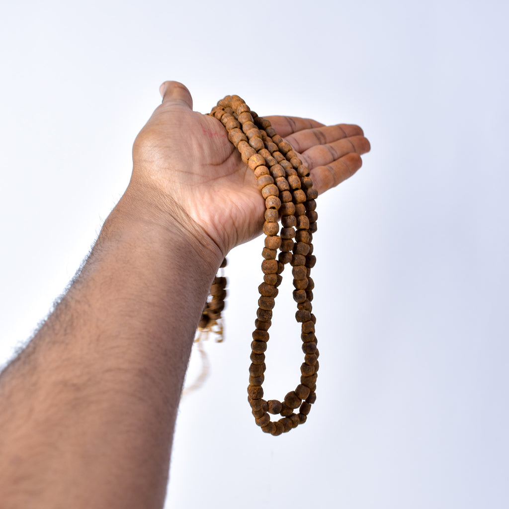 Ethiopian Double Strand Oxidized Metal Beads