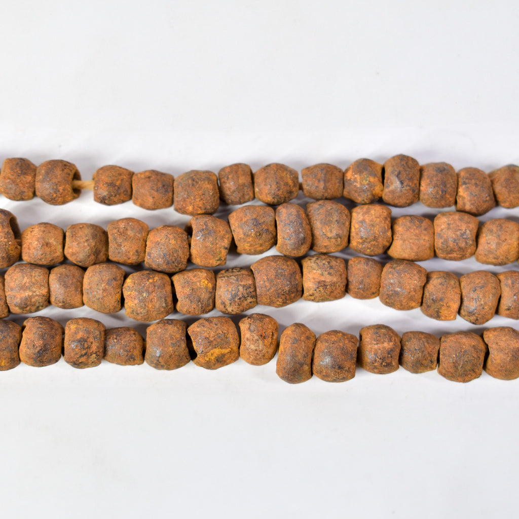 Ethiopian Double Strand Oxidized Metal Beads