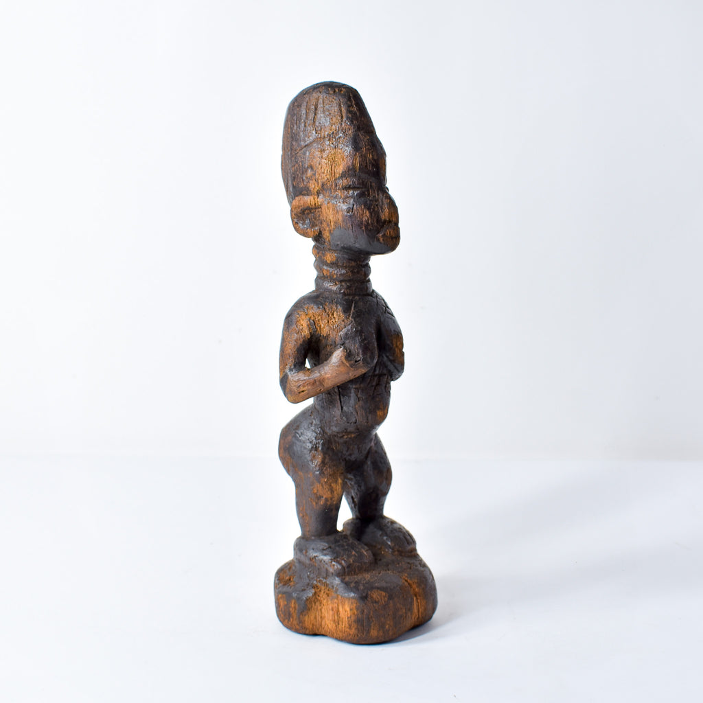 Yoruba Ibeji Female Miniature Figure Nigeria