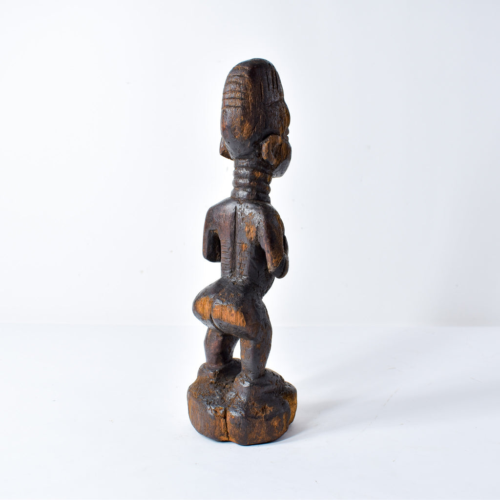 Yoruba Ibeji Female Miniature Figure Nigeria
