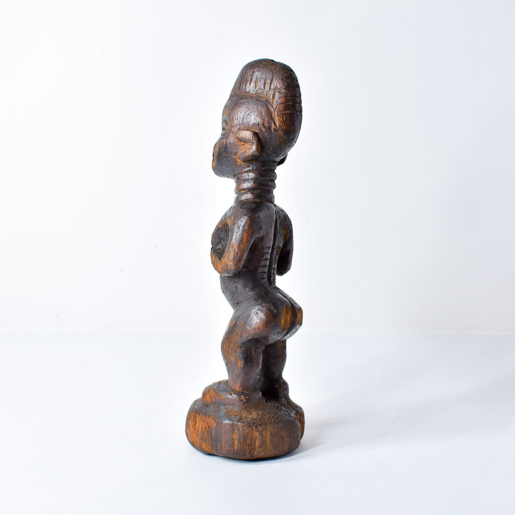 Yoruba Ibeji Female Miniature Figure Nigeria