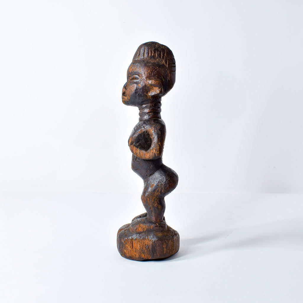 Yoruba Ibeji Female Miniature Figure Nigeria