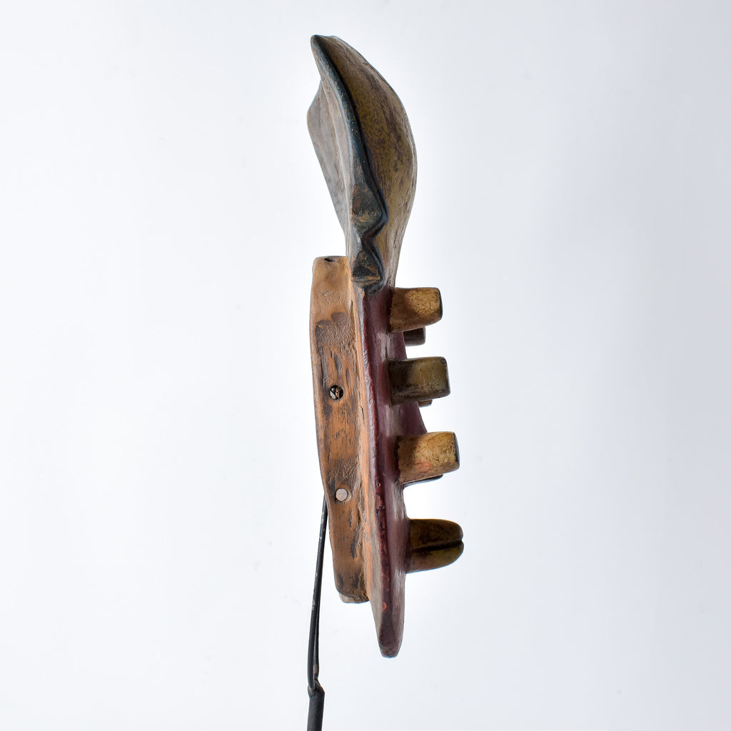 Grebo House Mask with Tubular Eyes Liberia