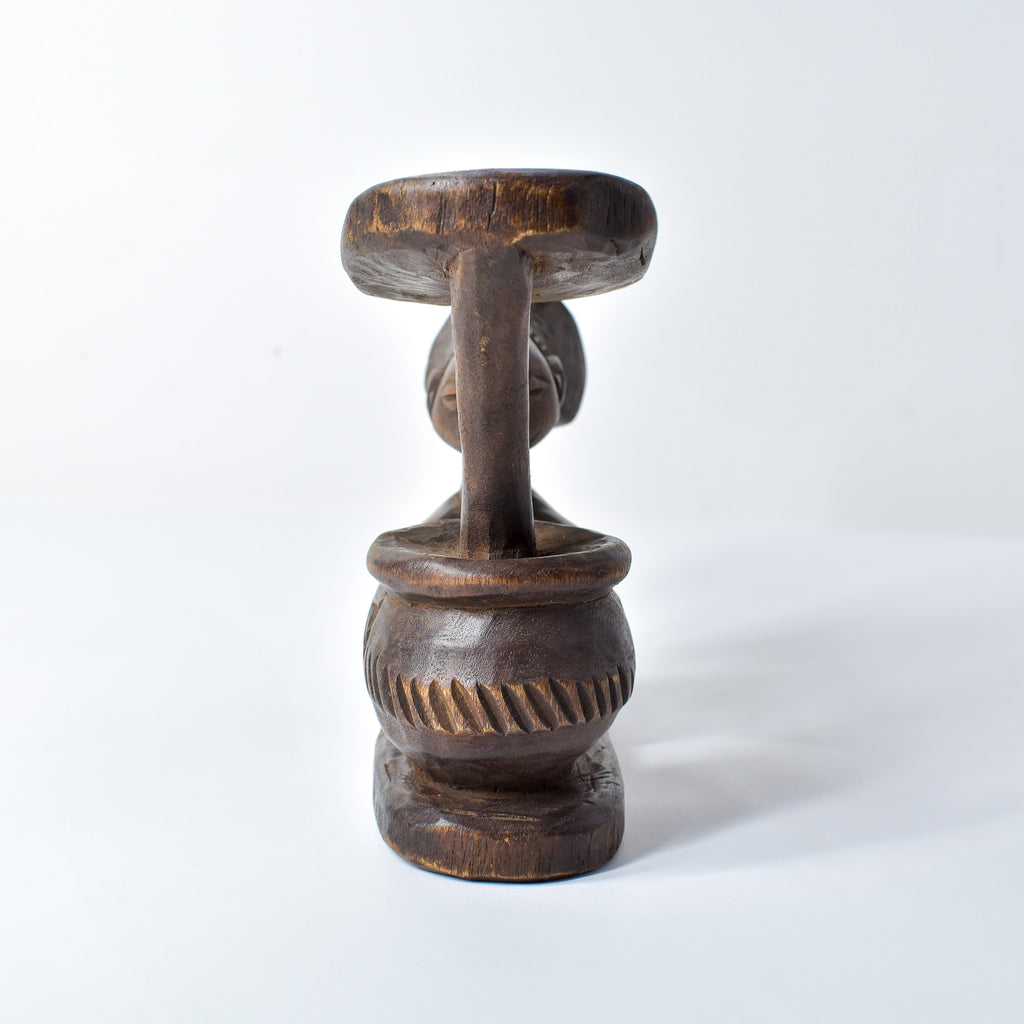 Luba Figural Miniature Headrest Congo