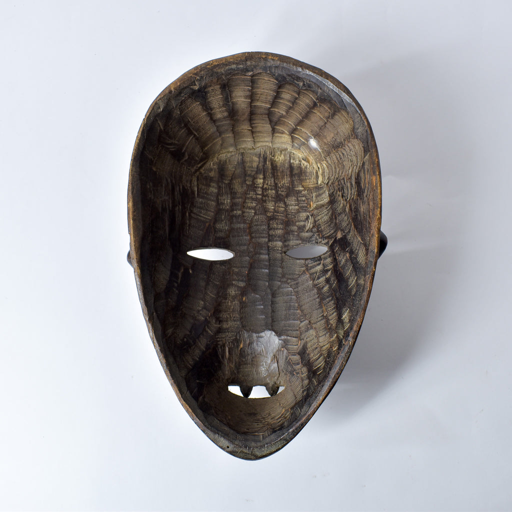 Metoko Wood Carved Mask Congo