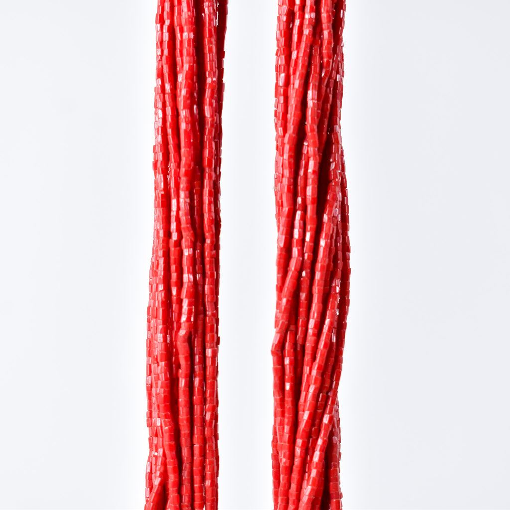 Baule Tamba Red Bead Necklace
