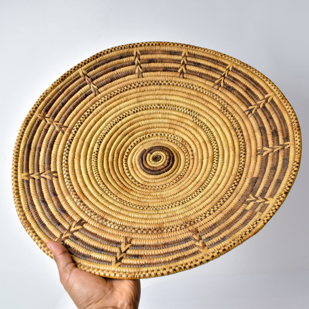 Coiled Basket Botswana 16 Inch