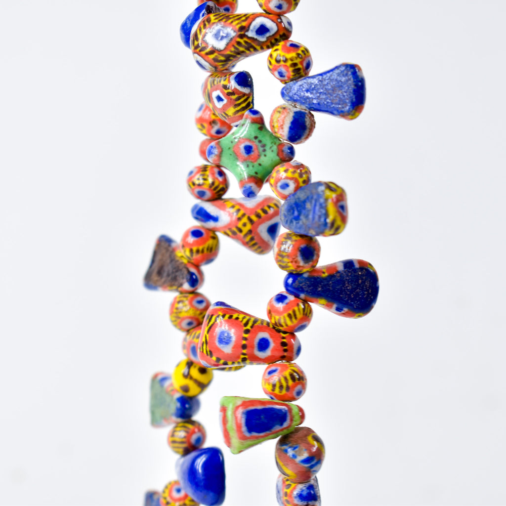 Kiffa Beads Contemporary Using Ancient Techniques Mauritania 34 Inch