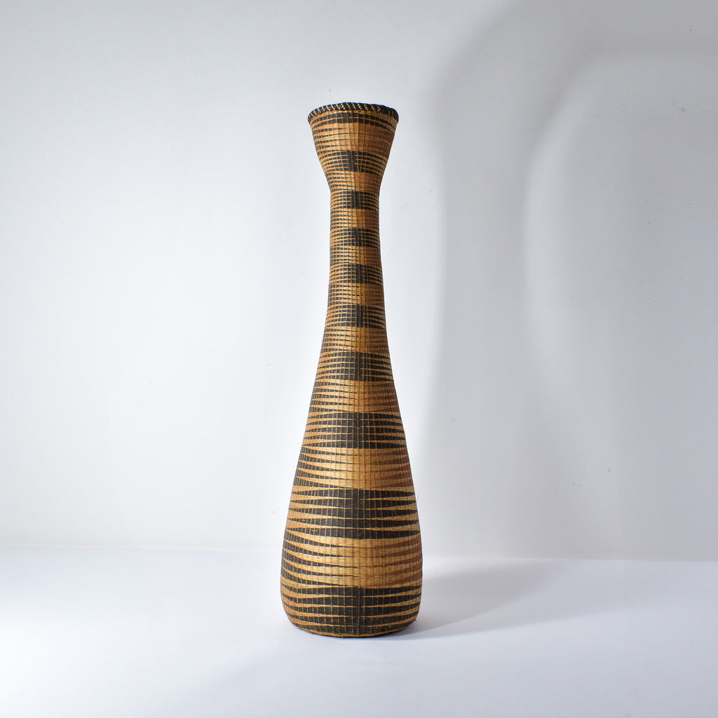 Tutsi Wedding Basket Vase Rwanda 31 inch