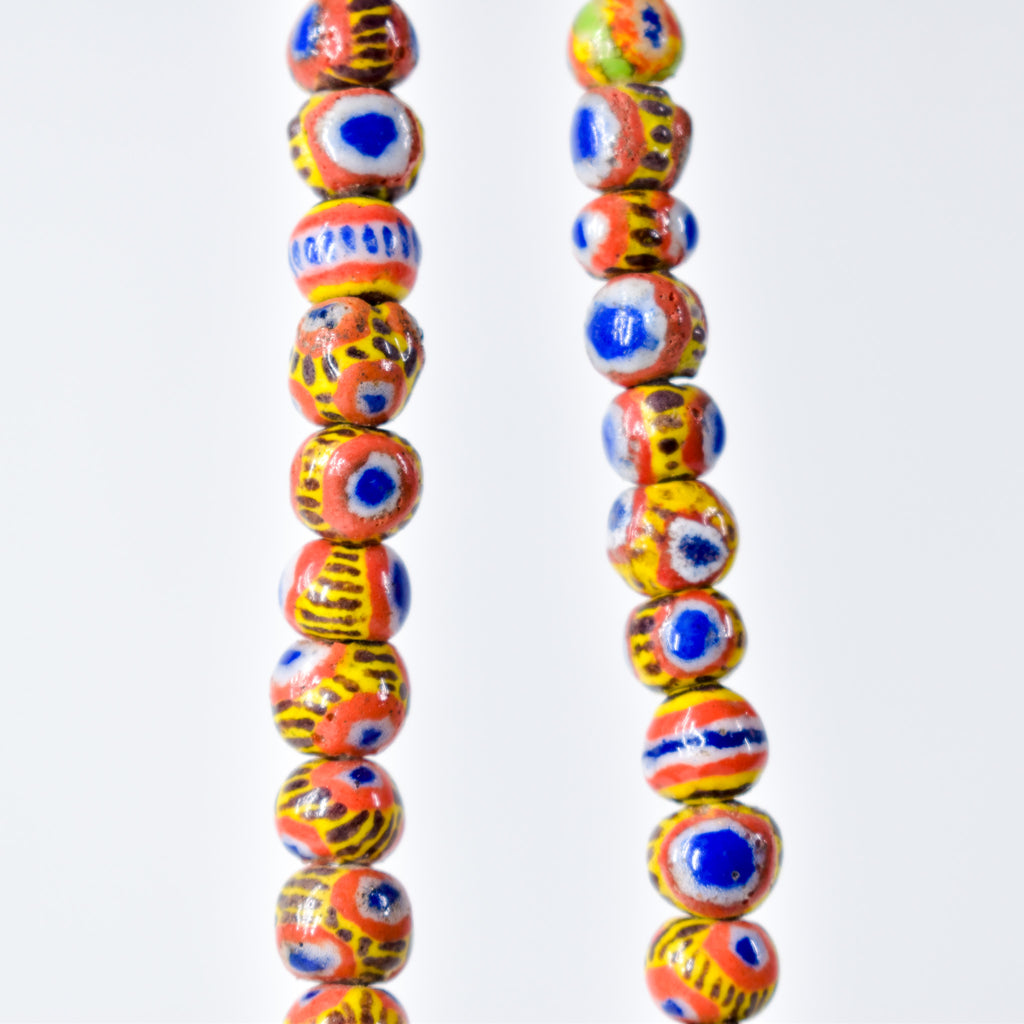 Kiffa Beads Contemporary Using Ancient Techniques Mauritania 34 Inch