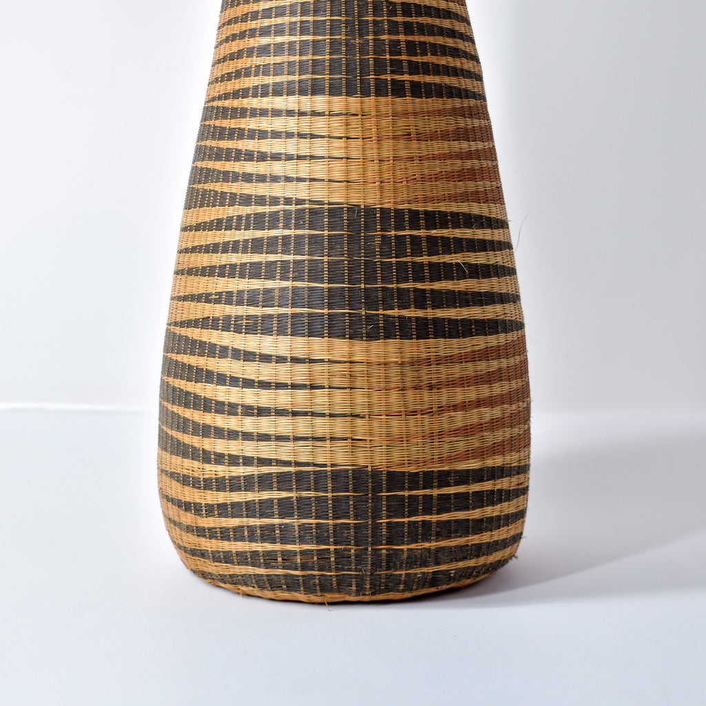Tutsi Wedding Basket Vase Rwanda 31 inch