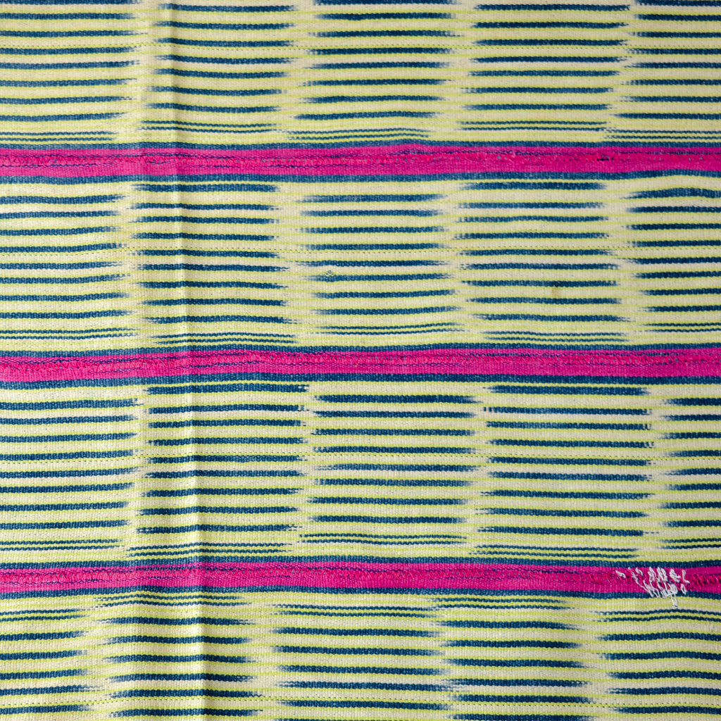 Baule Stripwoven Textile Côte d'Ivoire 61x42 Inch
