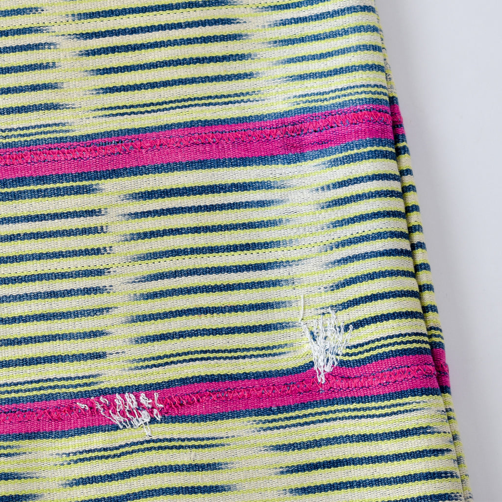 Baule Stripwoven Textile Côte d'Ivoire 61x42 Inch