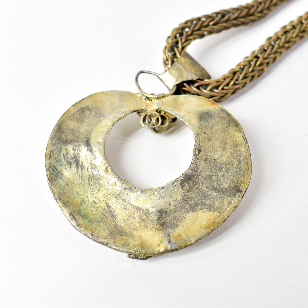 Yoruba Gilded Brass Necklace Nigeria
