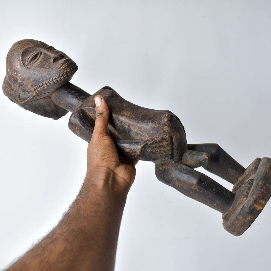 Hemba Chief Memorial Figure Congo
