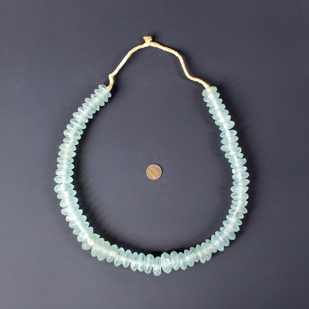 Krobo Recycled Powder Glass Translucent Trade Beads