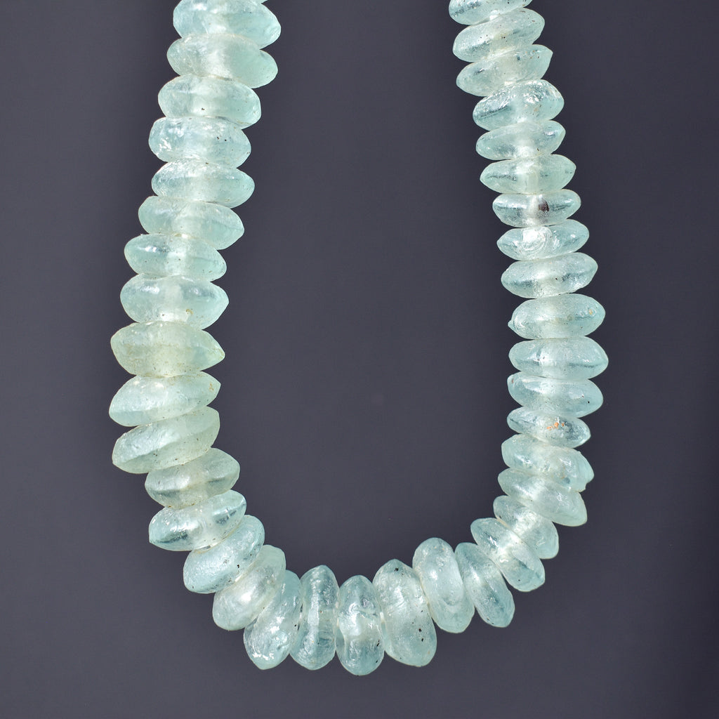 Krobo Recycled Powder Glass Translucent Trade Beads