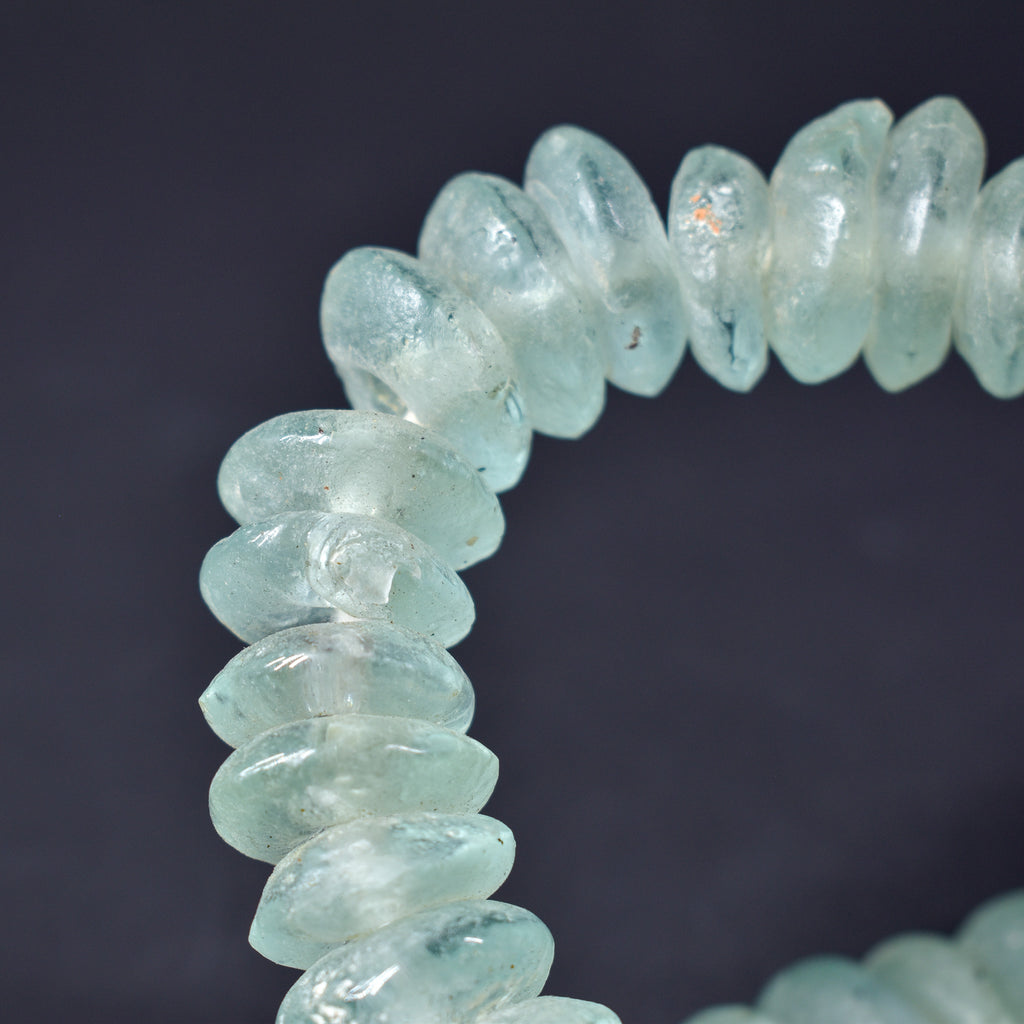 Krobo Recycled Powder Glass Translucent Trade Beads