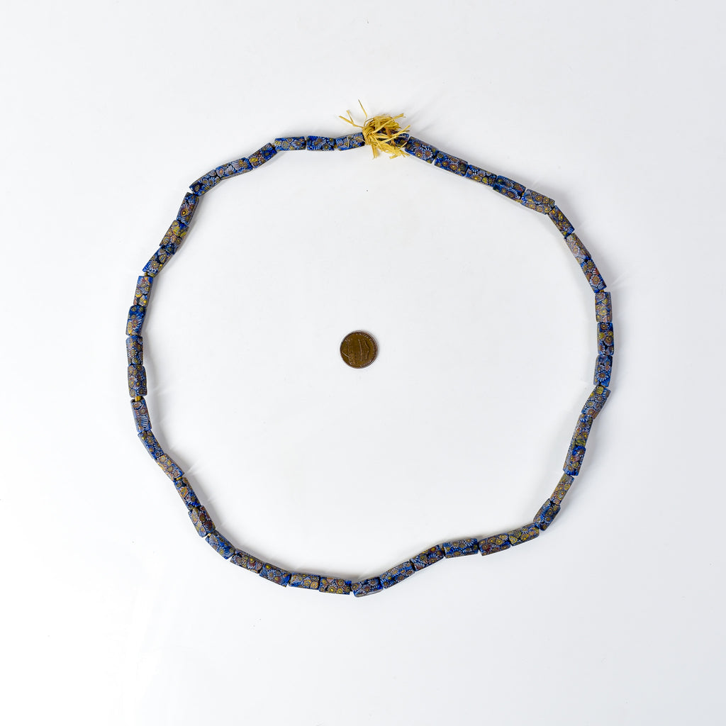 Rare Square Millefiori Venetian Trade Beads