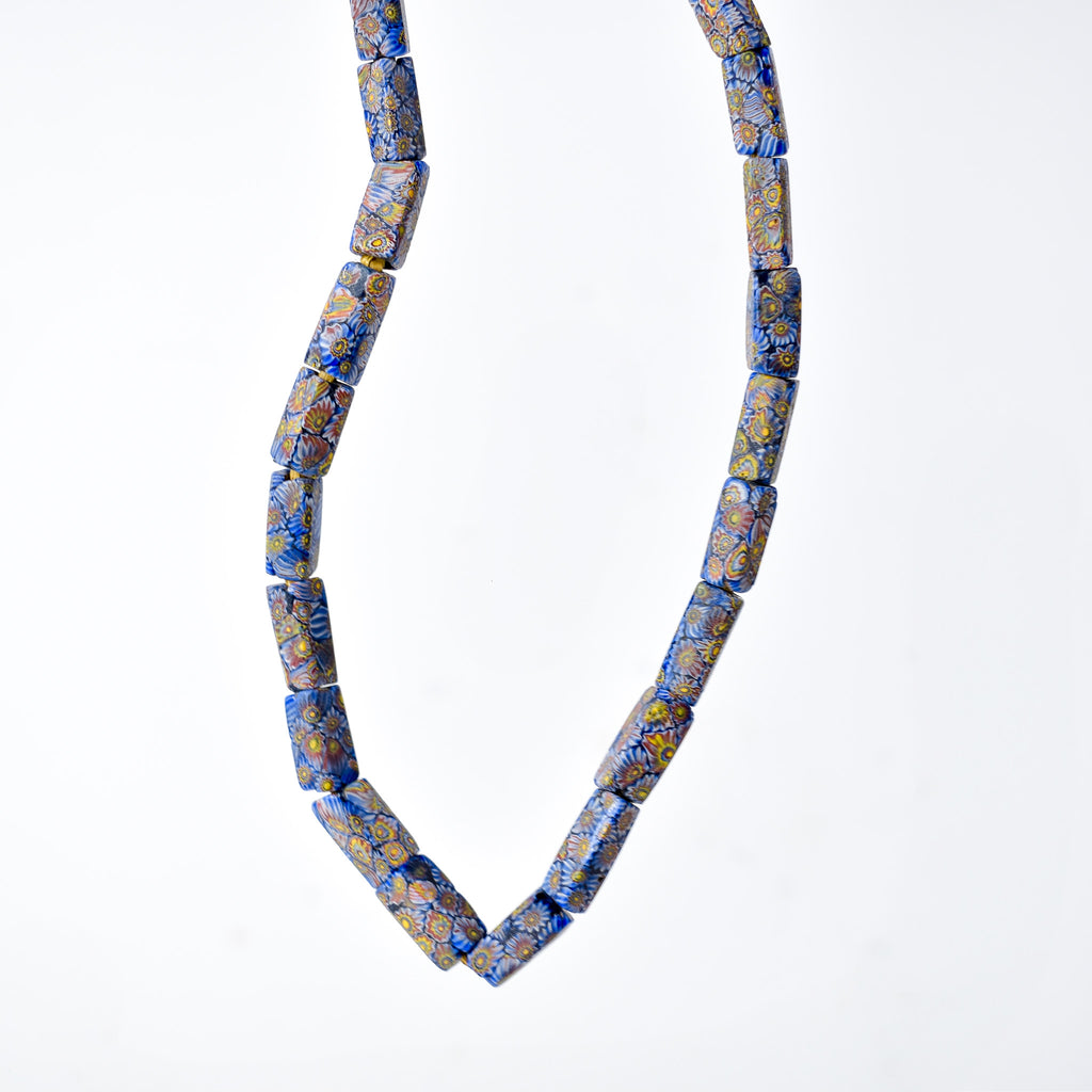 Rare Square Millefiori Venetian Trade Beads