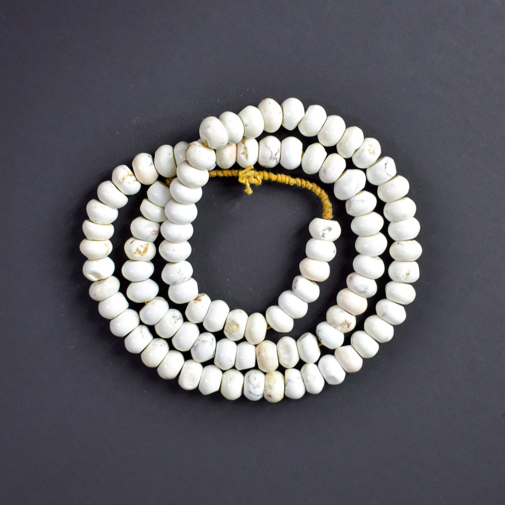 Shell Beads White Mali