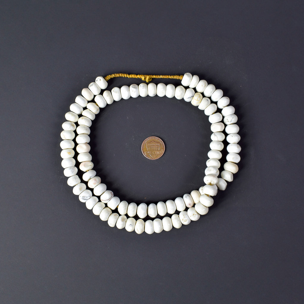 Shell Beads White Mali