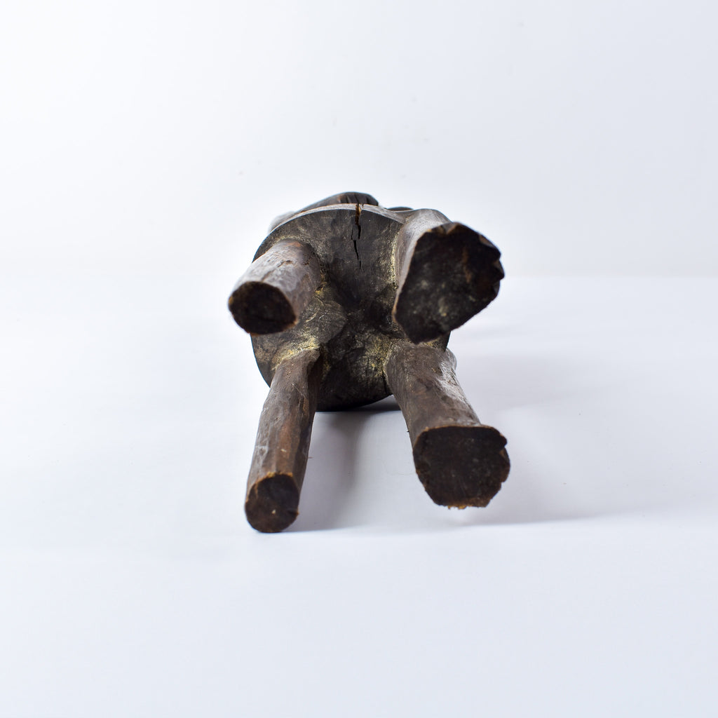 Senufo Maternity Figure on Stool Côte d'Ivoire