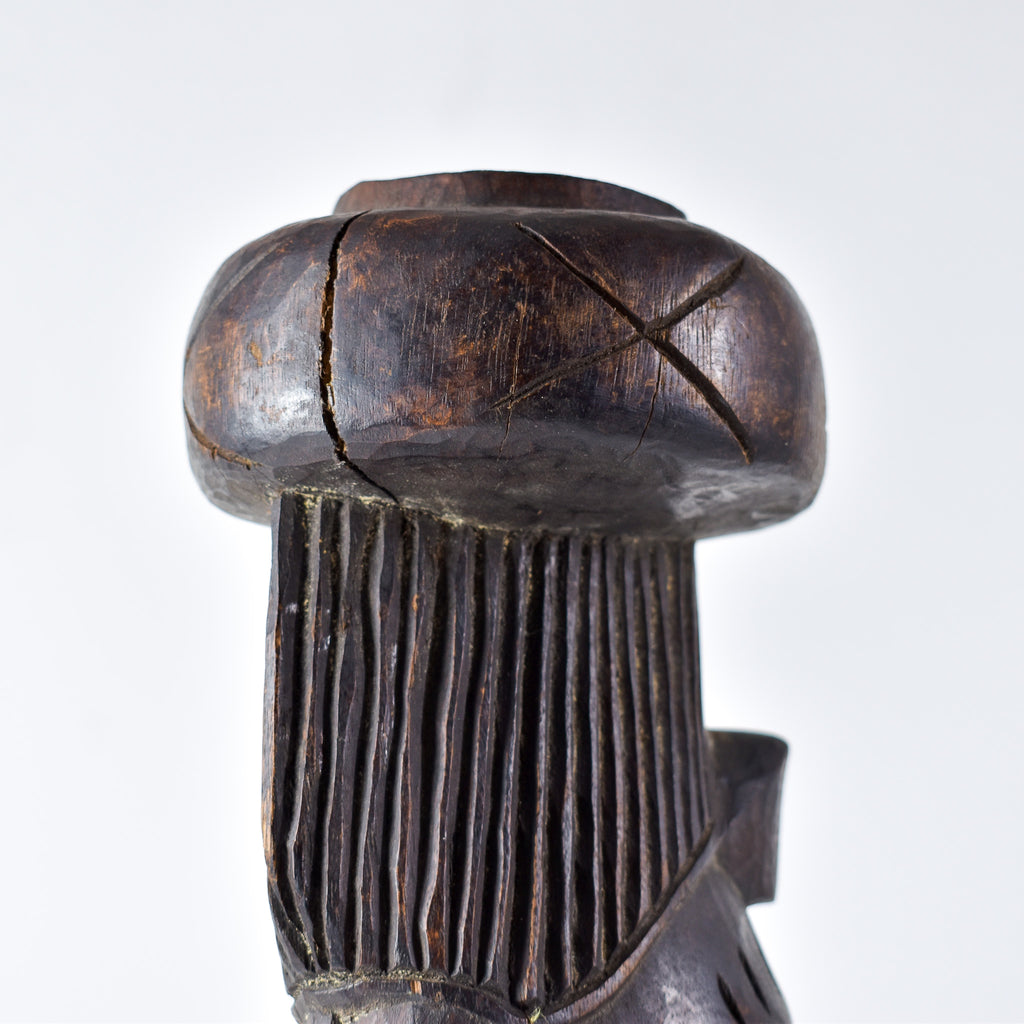 Senufo Maternity Figure on Stool Côte d'Ivoire