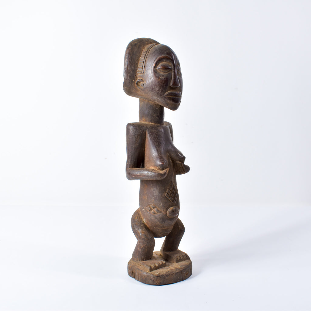 Luba Female Figure Congo