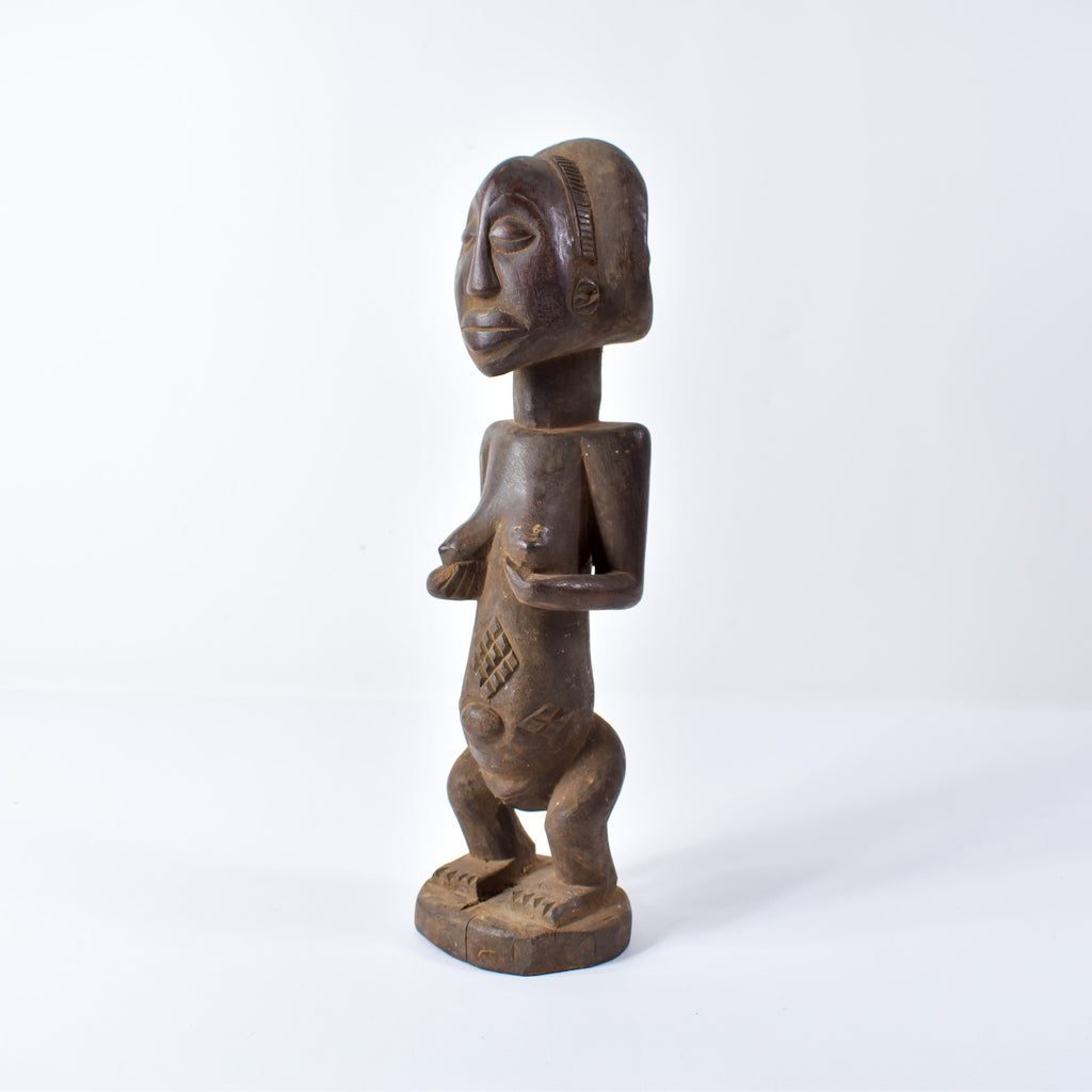 Luba Female Figure Congo
