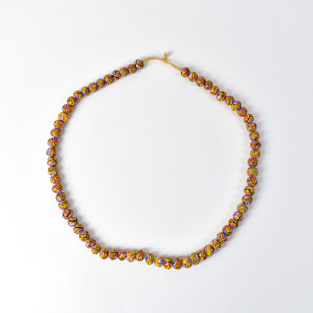 Kiffa Beads Contemporary Using Ancient Techniques Mauritania 30 Inch