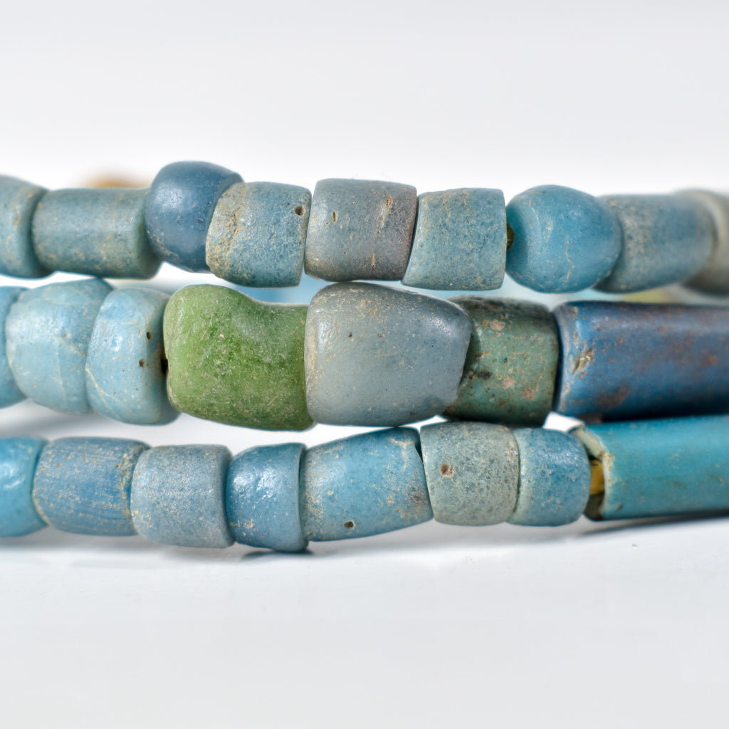 Igbo Sandcast Beads Nigeria 30 Inch