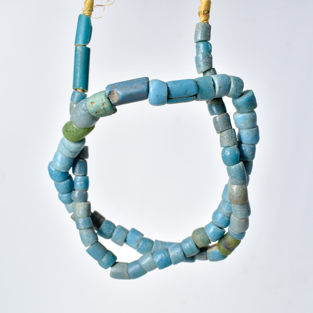 Igbo Sandcast Beads Nigeria 30 Inch