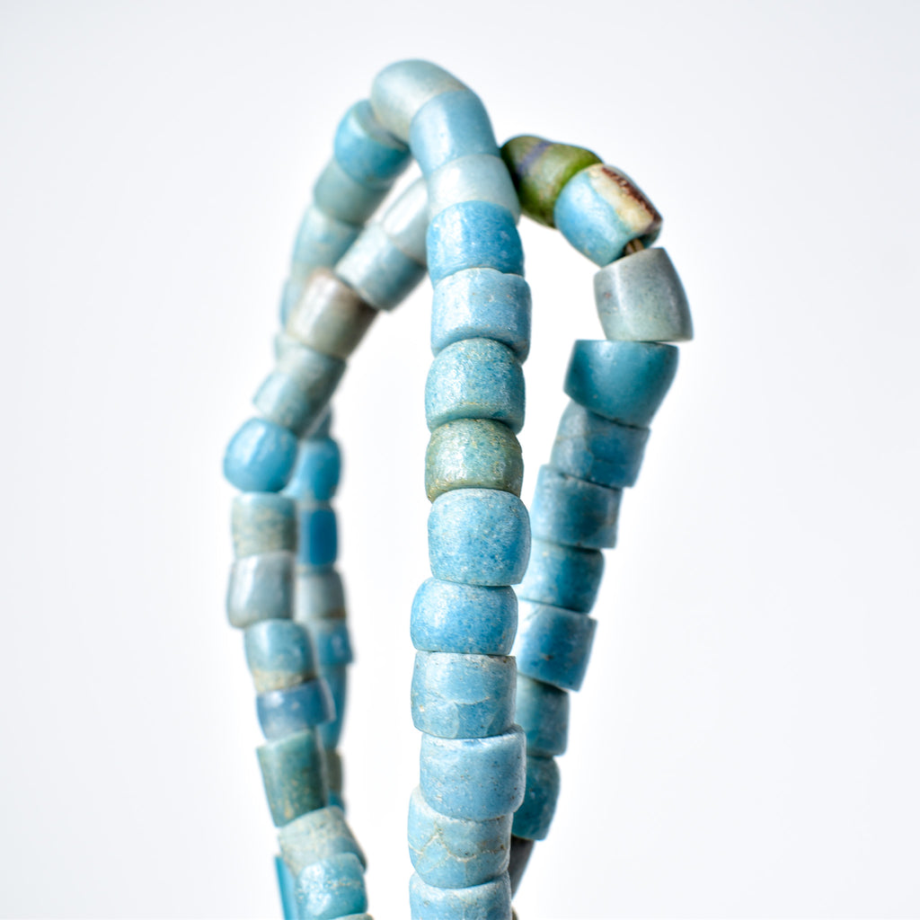 Igbo Sandcast Beads Nigeria 30 Inch