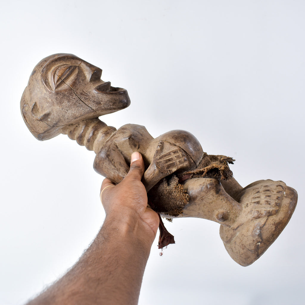 Songye Nkishi Power Fetish Figure Congo